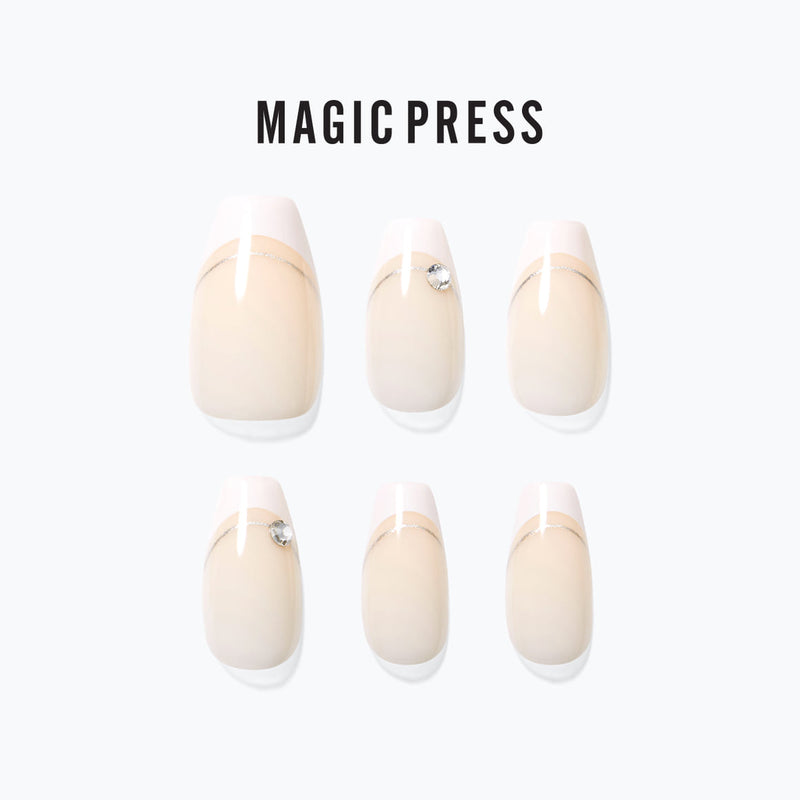 [WEDDING RING] MAGIC PRESS NAIL - WEDDING WISH