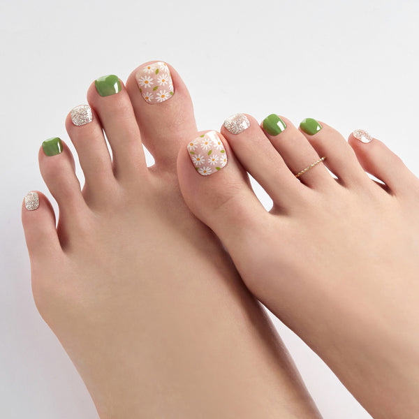 [BOTANIC GARDEN] GLAZE GEL PEDI – DAZZLING DAISY