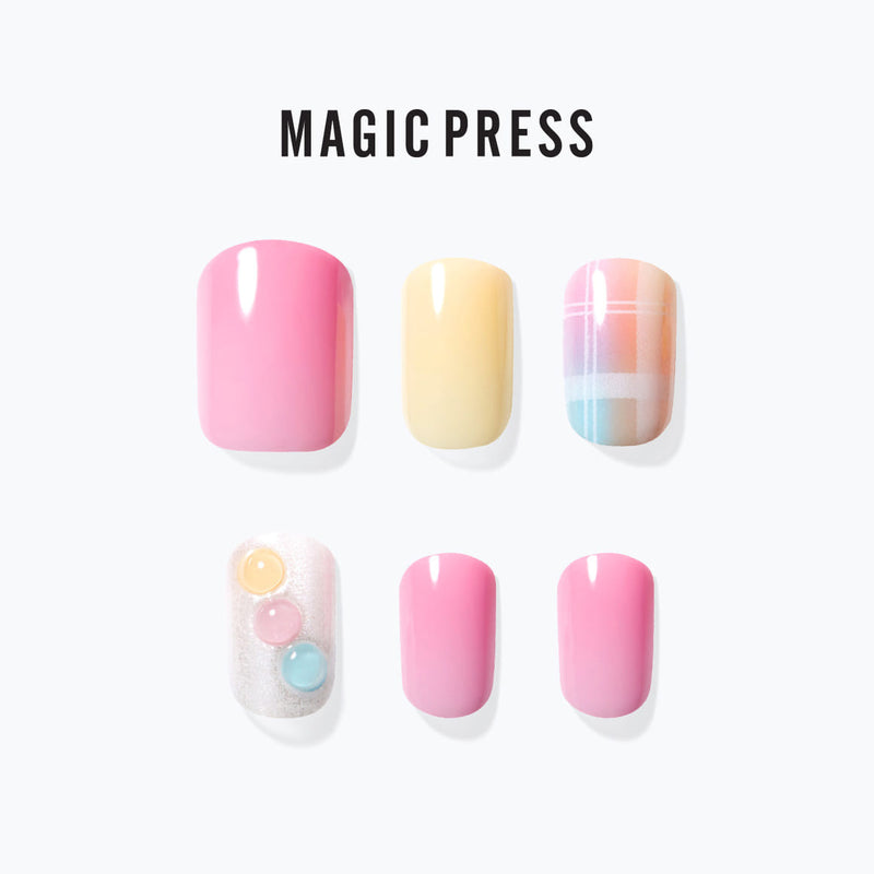 [PASTEL PARADISE] MAGIC PRESS NAIL - SOFT CANDY