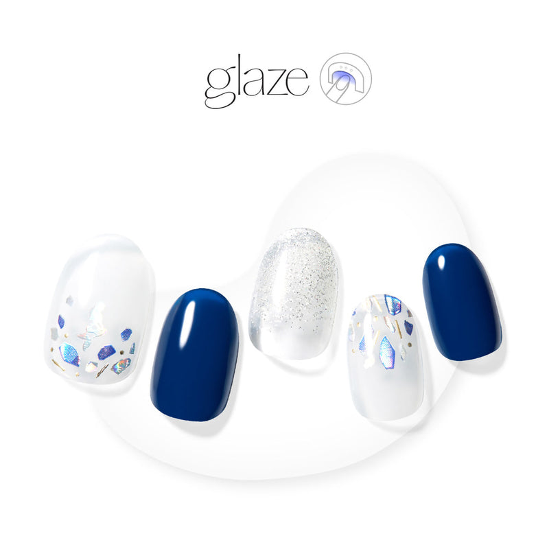 [SPARKLING WATER] GLAZE GEL NAIL – NIGHT OCEAN