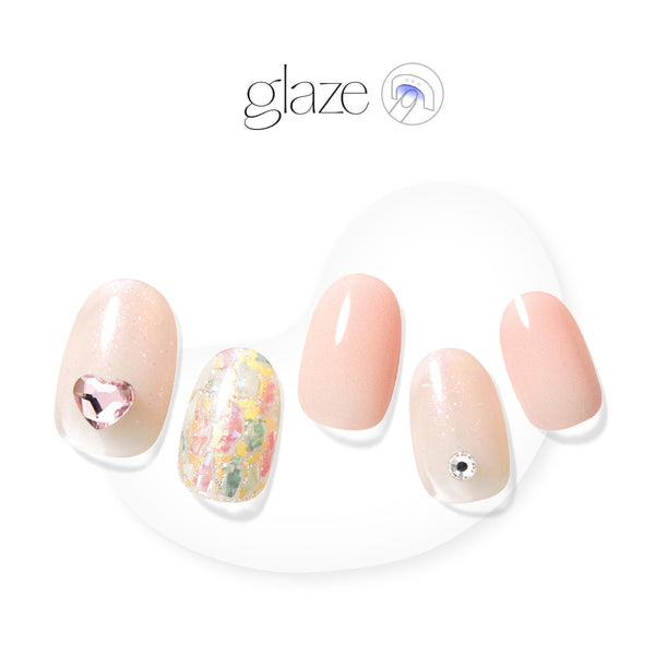 [LOVELY DAYS] GLAZE GEL NAIL – PEACH GLOW