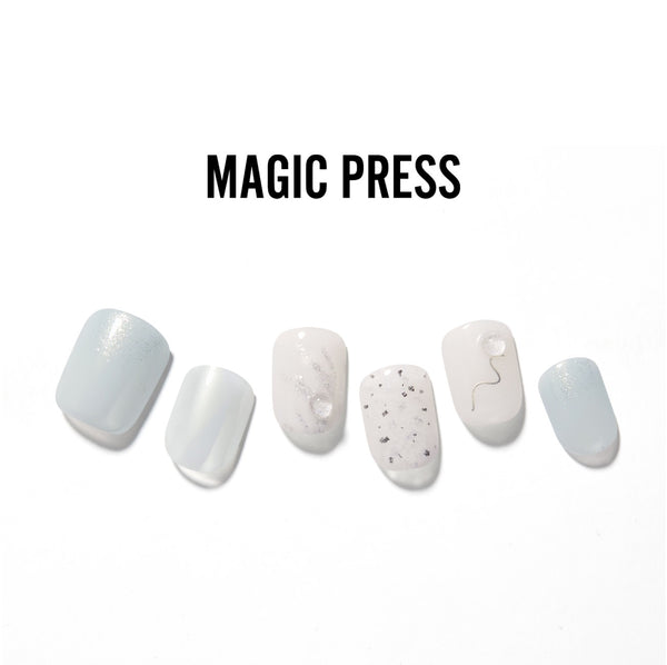 [CITY LIGHTS] MAGIC PRESS NAIL - GLASS BEAD