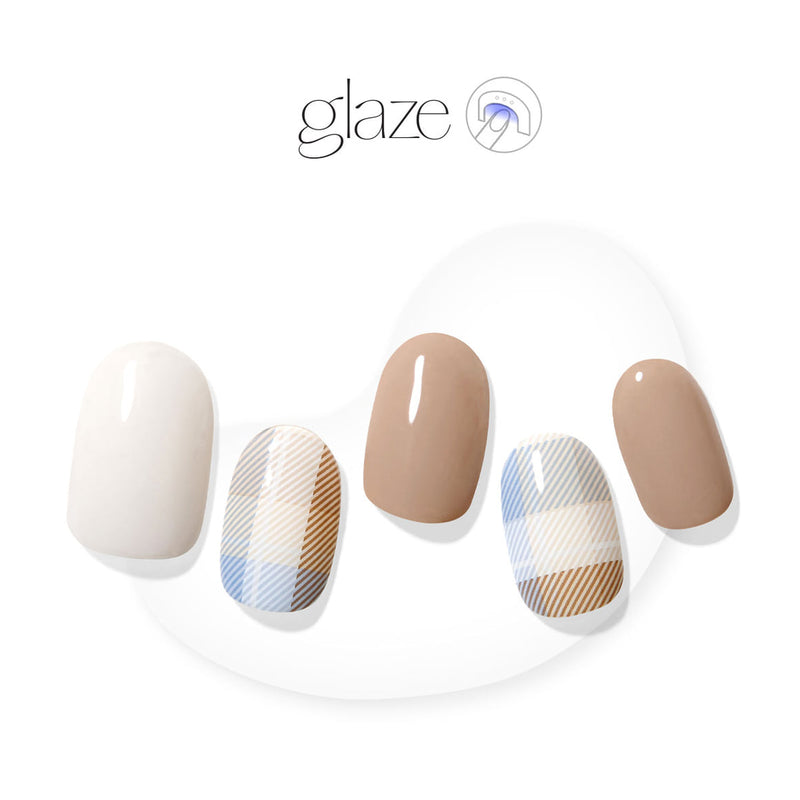 [HOME SWEET HOME] GLAZE GEL NAIL – COZY PYJAMA