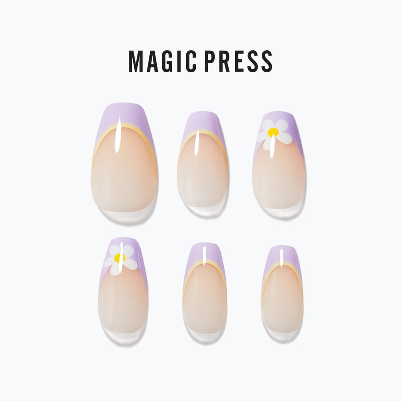 [FLOWER GARDEN] MAGIC PRESS NAIL - WINDFLOWER