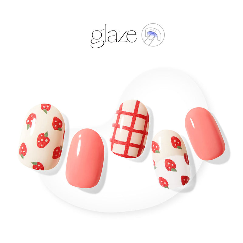 [BOTANIC GARDEN] GLAZE GEL NAIL – STRAWBERRY