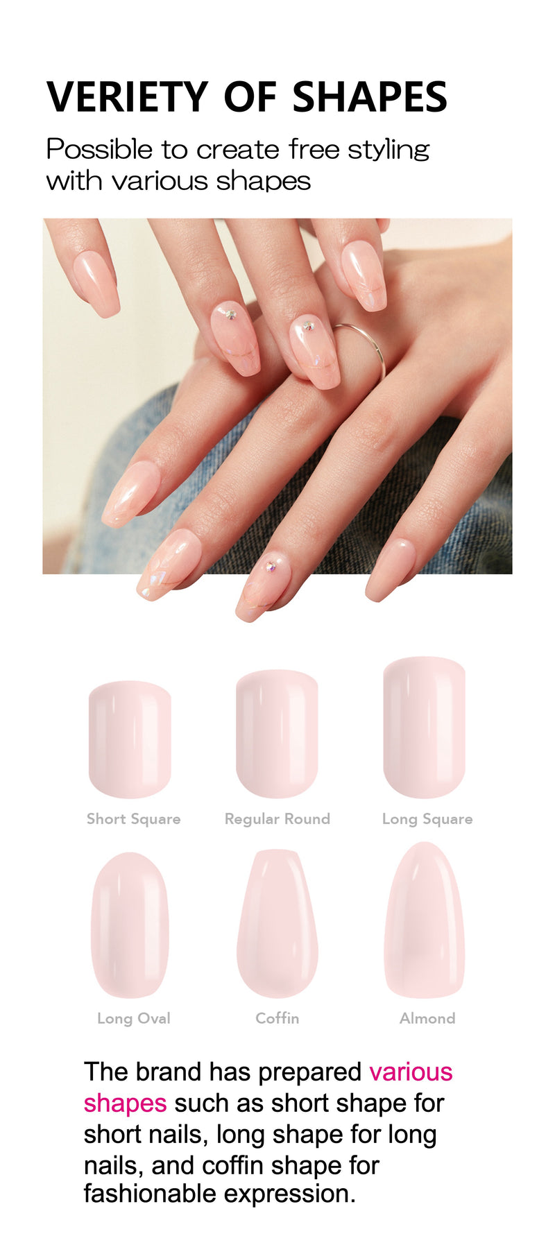 [FLOWER GARDEN] MAGIC PRESS NAIL - LOVELY DAISY