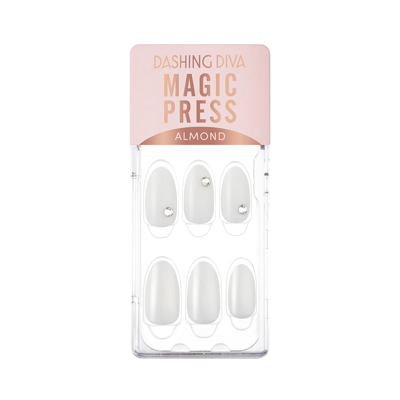 [SPOTLIGHT] MAGIC PRESS NAIL - CLEAR WHITE