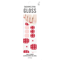 [SUMMER PEDICURE MASS] GLOSS GEL PEDI STICKER - PICNIC