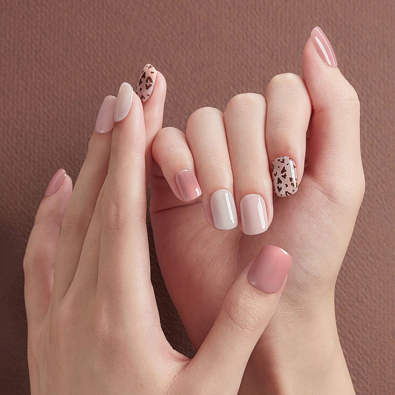 [PINK BLOSSOM] MAGIC PRESS NAIL - ANTIQUE PINK