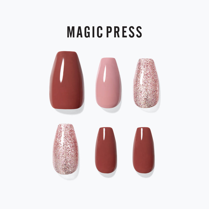 [ROYAL PALACE] MAGIC PRESS NAIL - FRESH ROSE