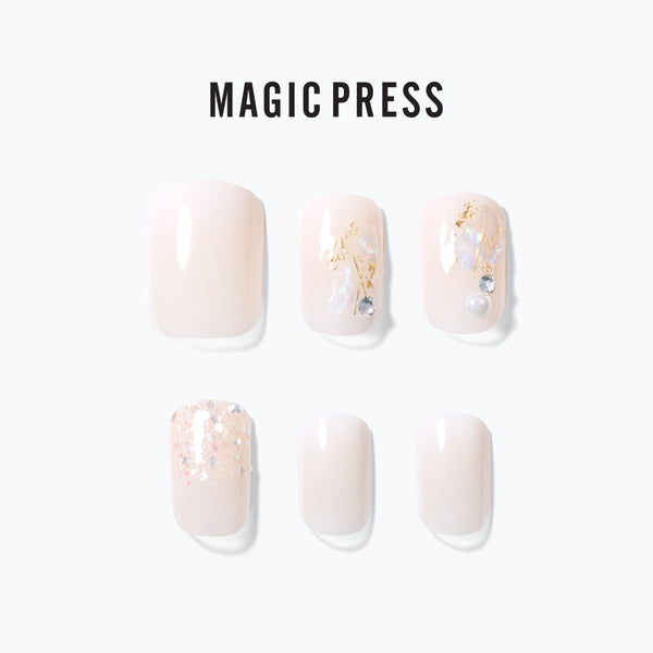 [PURE HEART] MAGIC PRESS NAIL - CLEAR SHINE