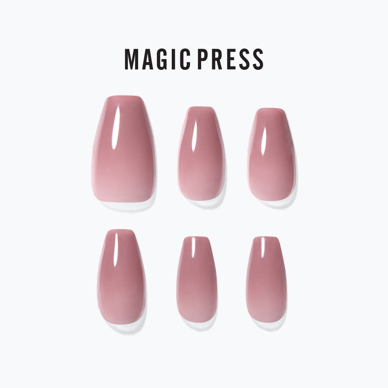 [PINK BLOSSOM] MAGIC PRESS NAIL - PINK ROUGE