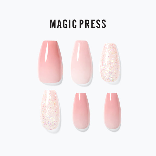 [SECRET PARTY] MAGIC PRESS NAIL - ROSE CRUSH