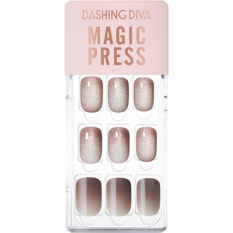 [SHIMMERING DAY] MAGIC PRESS NAIL - SHIMMERING GRAY