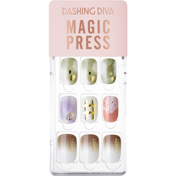 [CORAL BEACH] MAGIC PRESS NAIL - COLOURFUL TOYS