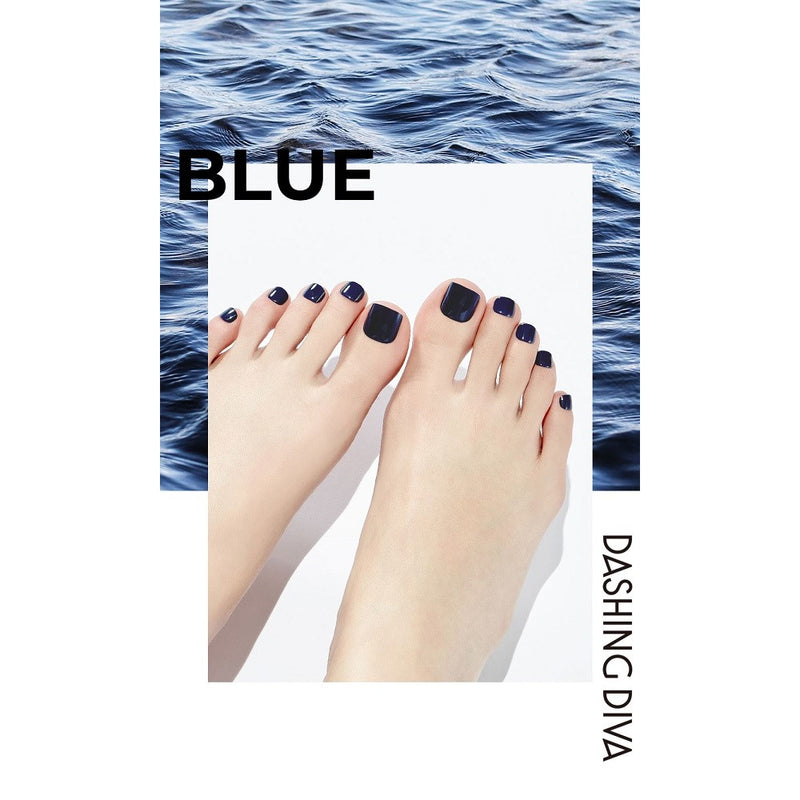 [BLUE COLLECTION] MAGIC PRESS PEDI - DOUBLE INDIGO