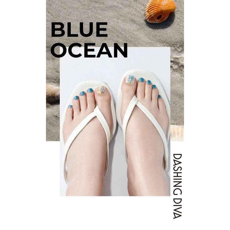 [BLUE COLLECTION] MAGIC PRESS PEDI - OCEAN WEDDING