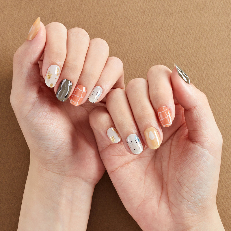 [RAINBOW DROPS] GLAZE GEL NAIL – VINTAGE OBJET