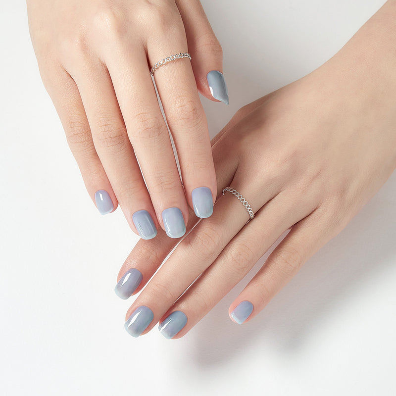 [SMOOTH SMOOTHIES] GLAZE GEL NAIL - LINEN BLUE