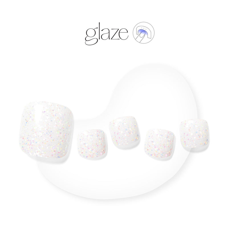 [SPRING FAIRY] GLAZE GEL PEDI – STARRY WHITE