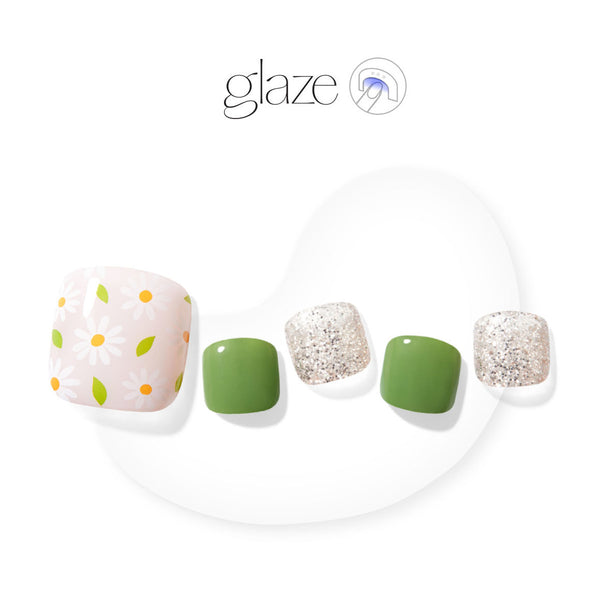 [BOTANIC GARDEN] GLAZE GEL PEDI – DAZZLING DAISY