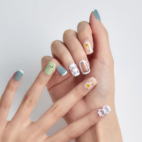 [CRUSH ON YOU] MAGIC PRESS NAIL - SPRING LETTER