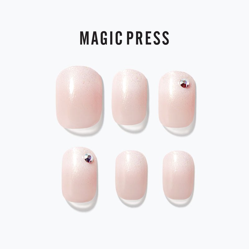 [SPOTLIGHT] MAGIC PRESS NAIL - SHINING WHITE