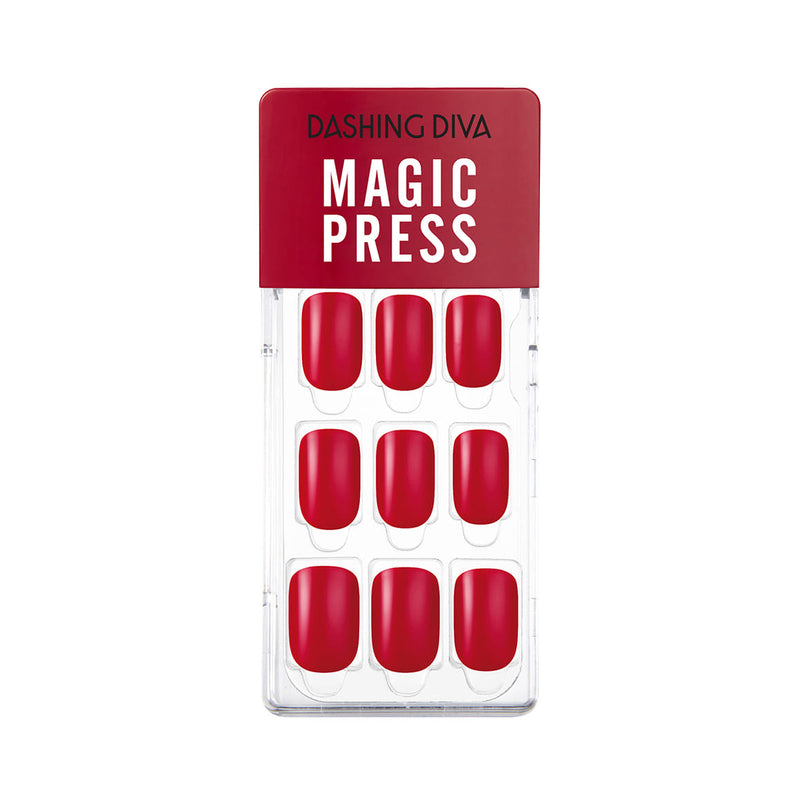 [FLOWER GARDEN] MAGIC PRESS NAIL - RED POP
