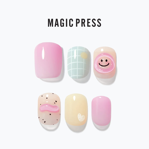 [DREAMING SKY] MAGIC PRESS NAIL - SMILE MOBILE