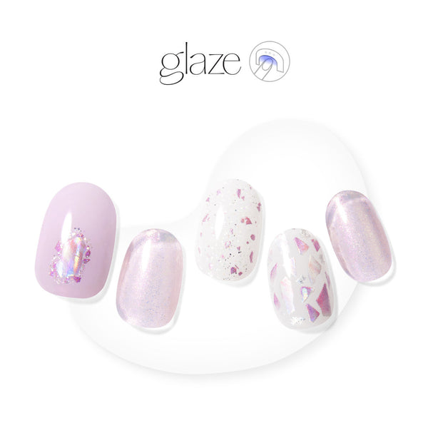 [SPARKLING WATER] GLAZE GEL NAIL – DAZZLING LAVENDER